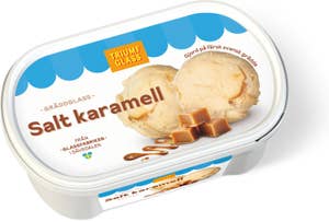 Triumf Glass Gräddglass Salt Karamell