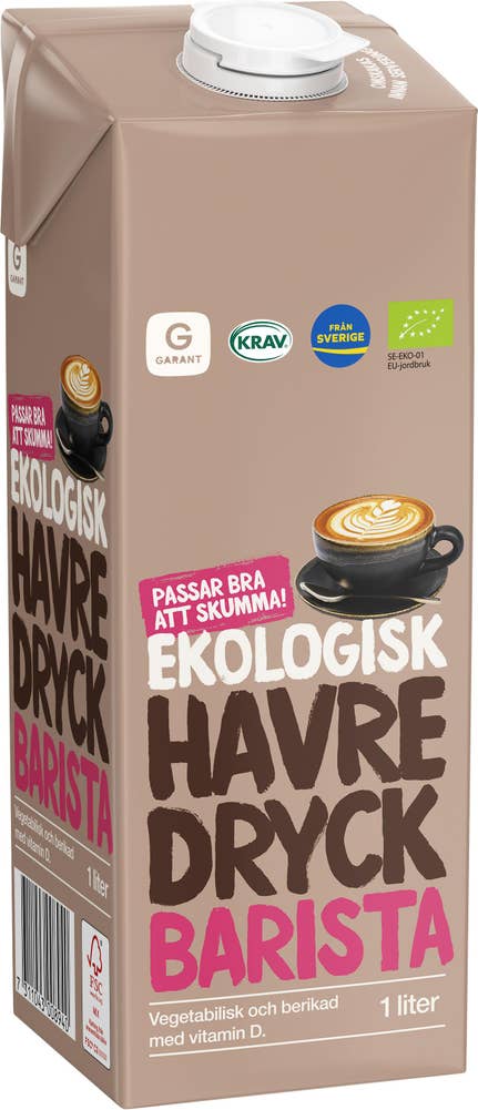 Barista Havredryck EKO 2%