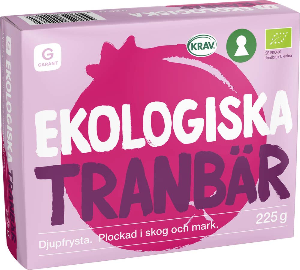 Garant Eko Tranbär EKO/KRAV Fryst