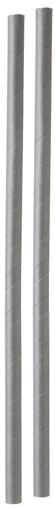 Duni Sugrör av Papper Granitgrå 230x8mm FSC