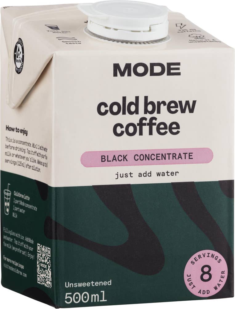 Mode Cold Brew Cold Brew Kaffekoncentrat
