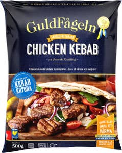 Guldfågeln Kyckling Kebab Fryst