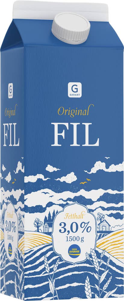 Garant Filmjölk 3% Naturell