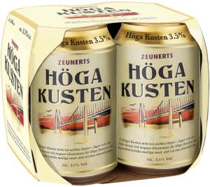 Zeunerts Öl Höga Kusten 3,5% 4x33cl