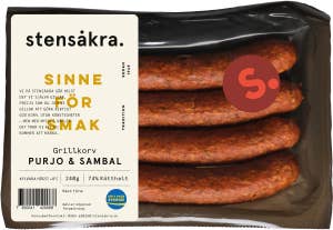 Stensåkra Grillkorv Purjolök & Sambal Oelek