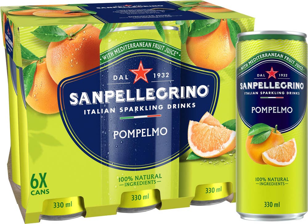 San Pellegrino Pompelmo 6x330ml