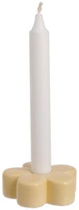 Hedlundgruppen Ljusstake Blomformad Gul