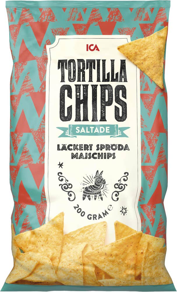 Ej sorterad Tortillachips Naturella Ica
