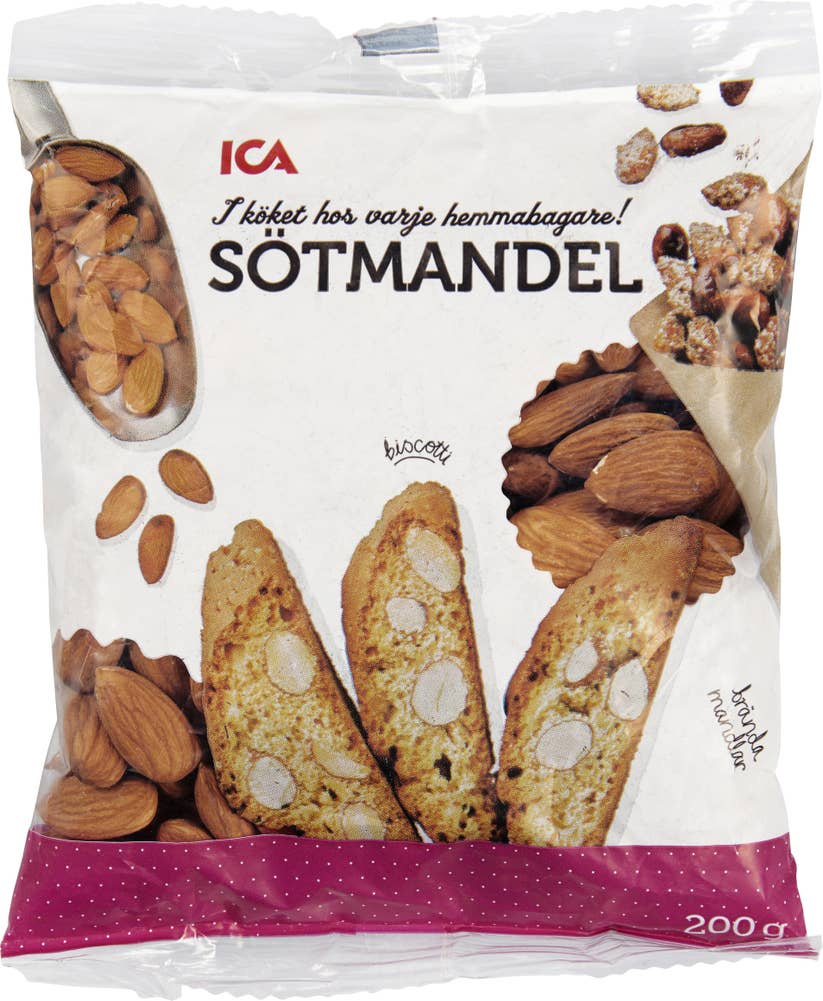 Ej sorterad Sötmandel Ica