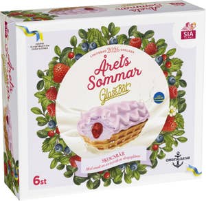 SIA Glass Glassbåt Skogsbär