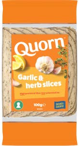 Quorn Garlic & Herb Slices