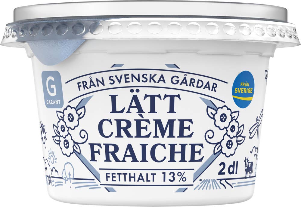 Garant Crème Fraiche Lätt 13%