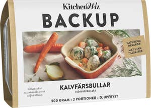 Backup Kalvfärsbullar i Sötsur Dillsås Fryst 2 portioner