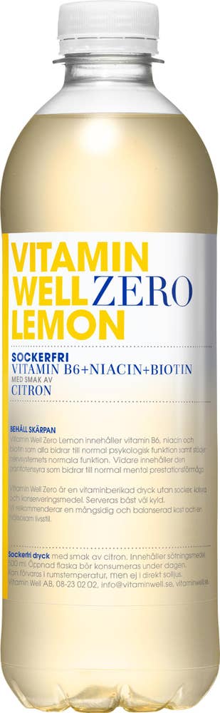 Vitamin Well Zero Lemon