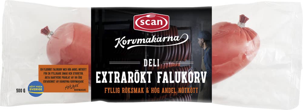Scan Falukorv Extrarökt