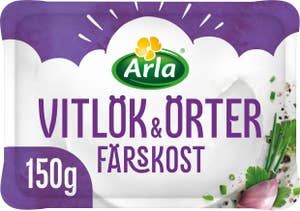 Arla® Färskost Vitlök & Örter 24%