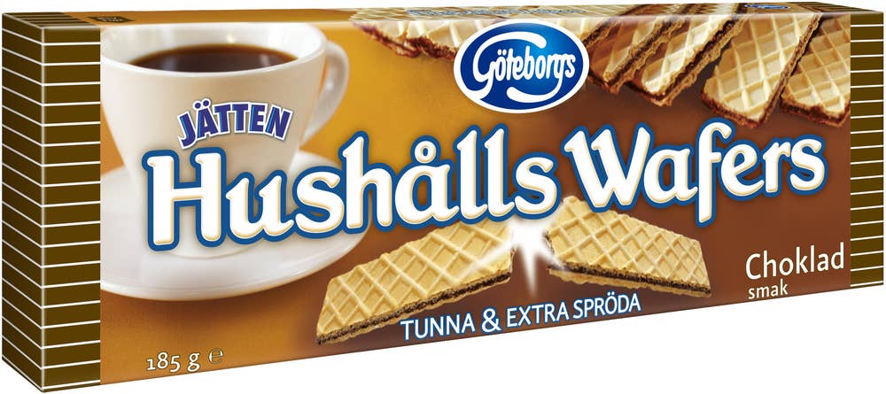 Göteborgskex Wafers med Chokladcreme Göteborgs