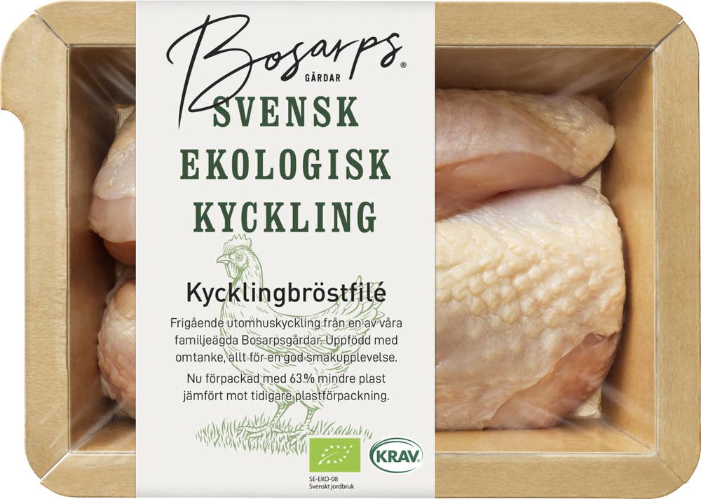 Bosarp Kycklingbröstfilé EKO/KRAV