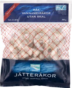 Feldts Vannameiräka Rå Utan Skal 31/40 ASC Fryst