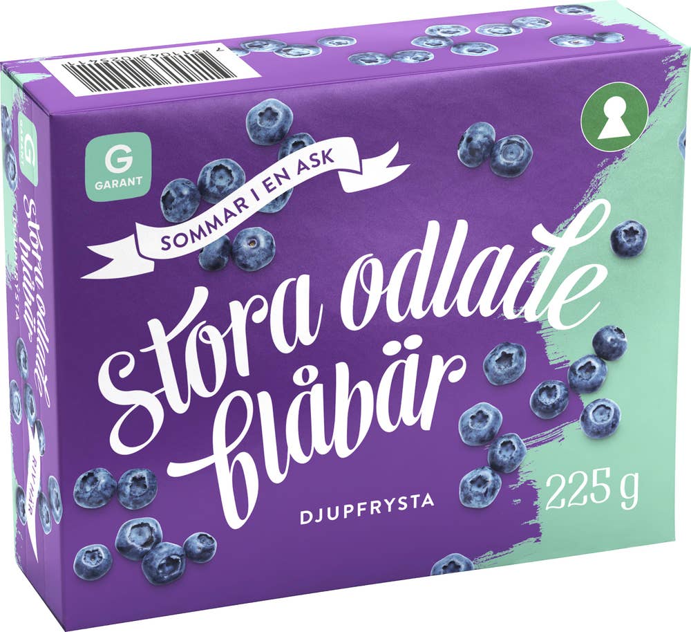 Garant Stora Blåbär Odlade Frysta
