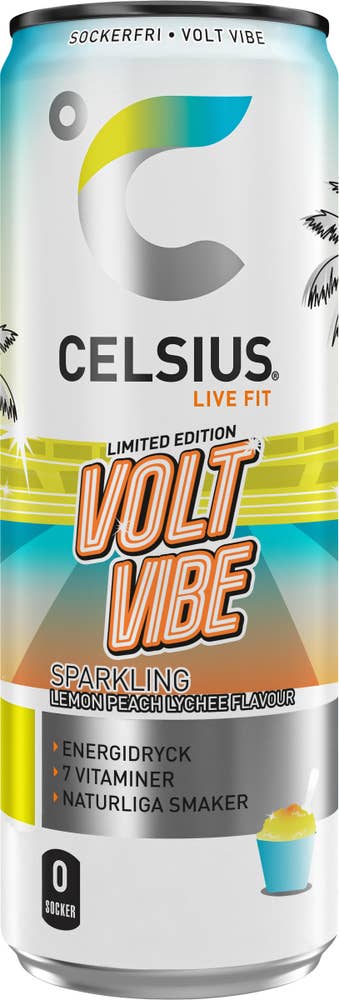 Celsius Energidryck Volt Vibe Sockerfri