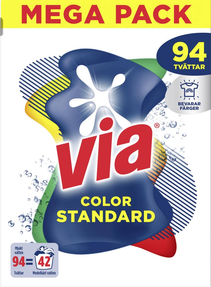 Via Tvättmedel Color
