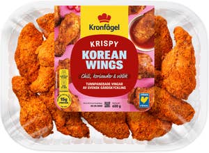 Kronfågel Krispy Panerade Vingar Korean Style