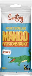 Smiling Fruktbollar Mango & Passionsfrukt Fairtrade