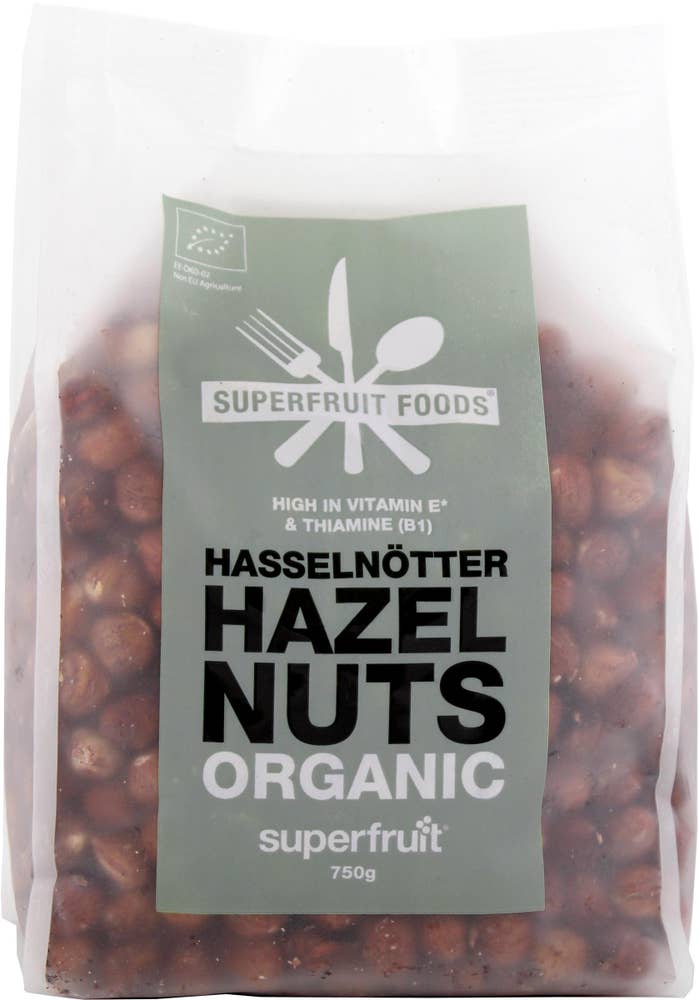 Superfruit Foods Hasselnötter EKO