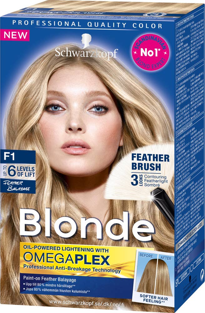 Schwarzkopf Hårfärg F1 Feather Balayage Schwarzkopf
