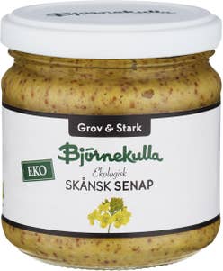 Björnekulla Skånsk Senap Grov & Stark EKO