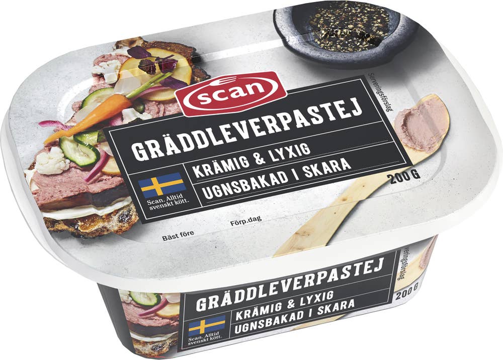 Scan Gräddleverpastej Bredbar