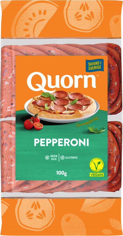 Quorn Veganskivor Pepperoni