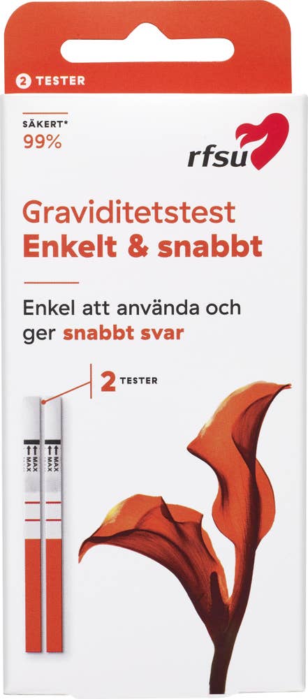 RFSU Graviditetstest 2-p RFSU