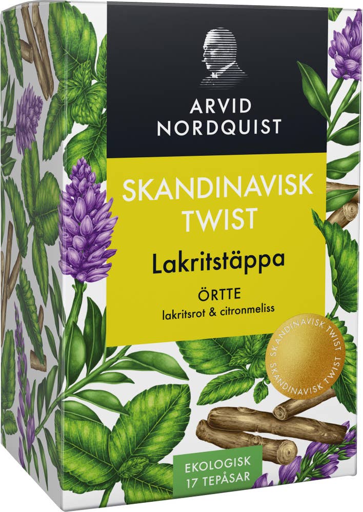 Arvid Nordquist Örtte Lakritstäppa EKO