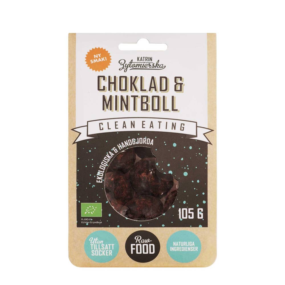 Clean Eating Choklad och Mintboll EKO Clean Eating