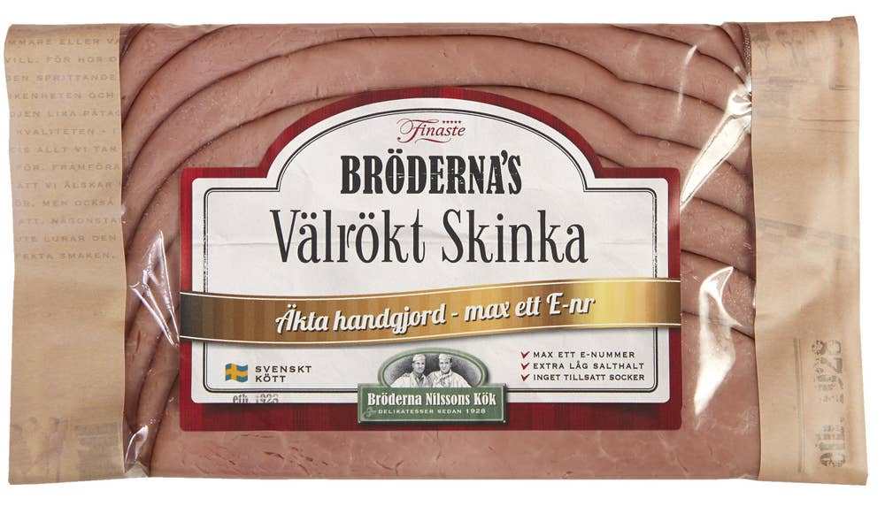 Bröderna Nilsson Välrökt Skinka Bröderna Nilsson