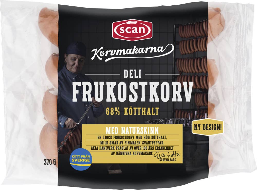 Scan Deli Frukostkorv Kötthalt 68% 4-p