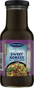 Santa Maria Wok Sauce Sweet Korean Black Pepper