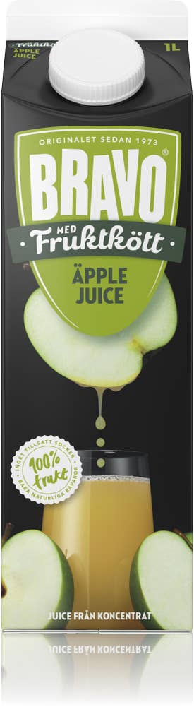 Bravo Juice Äpple med Fruktkött Bravo