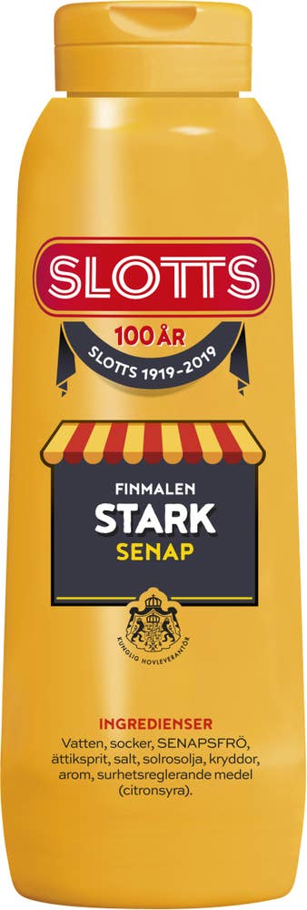 Slotts Senap Stark Slotts