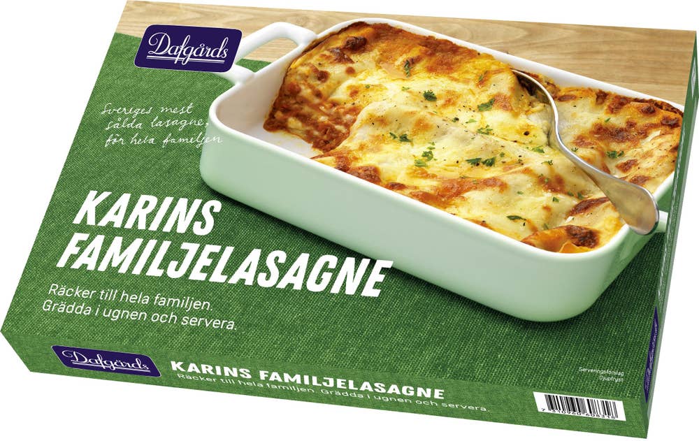 Dafgårds Karins Familjelasagne Fryst
