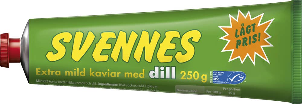 Svennes Kaviar Dill MSC