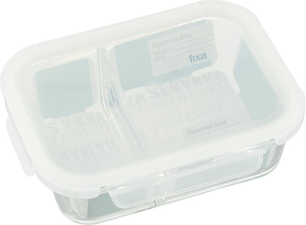 Fixa Matlåda med Fack 950ml