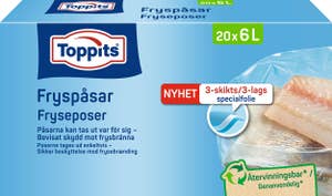 Toppits Fryspåsar 6L
