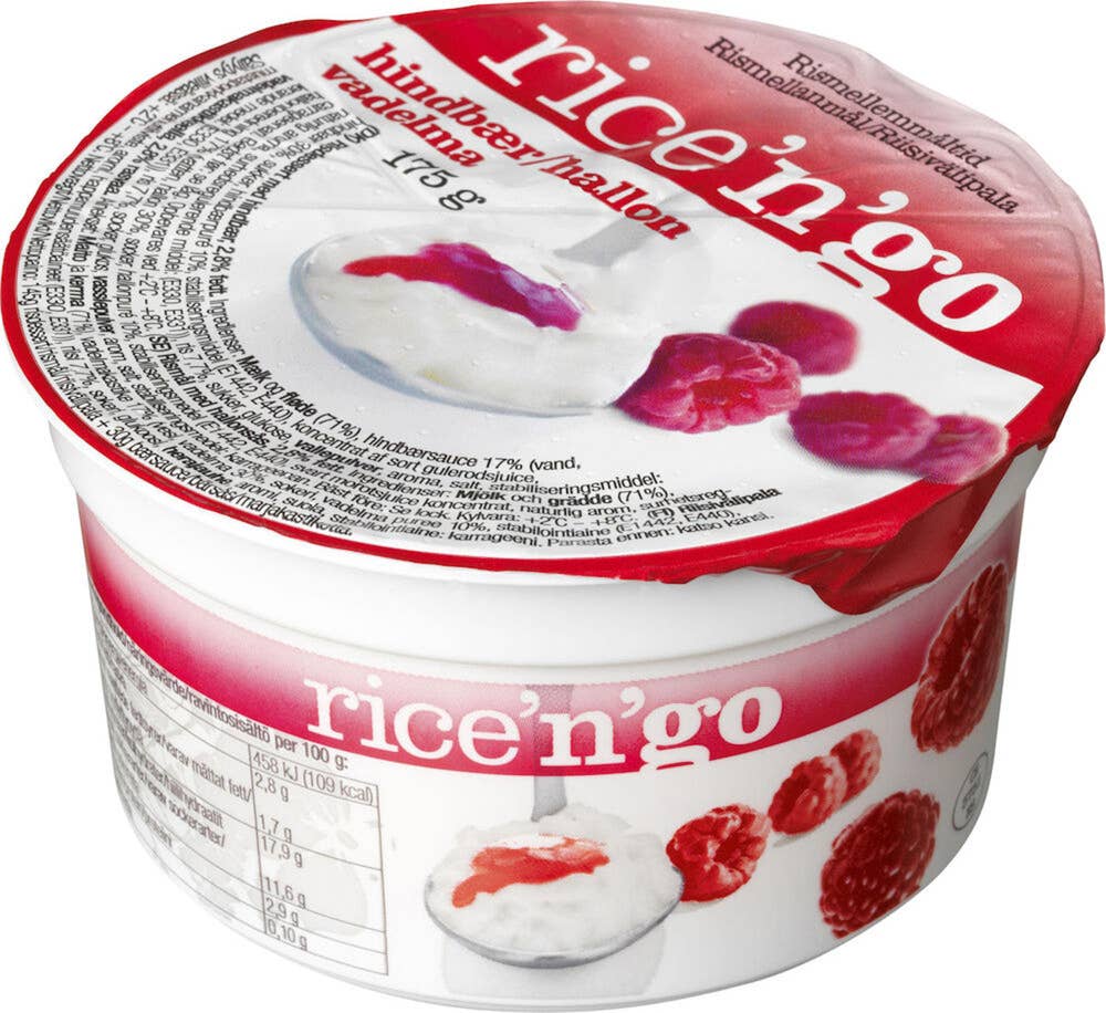 Rice n Go Rismål Hallon