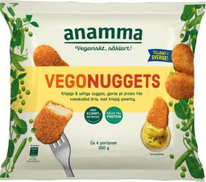 Anamma Vegonuggets Ärtprotein Fryst