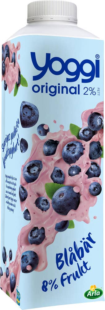 Yoggi® Yoghurt Blåbär 2%