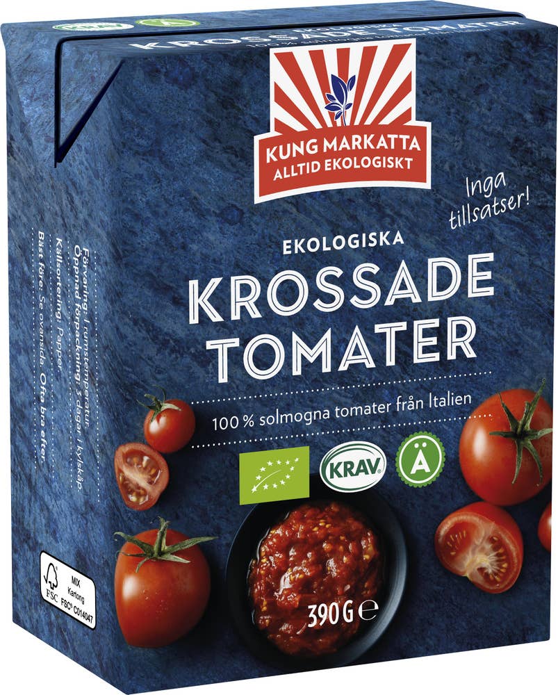 Kung Markatta Krossade Tomater