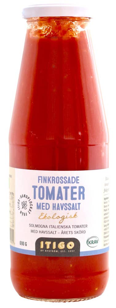 Finkrossade Tomater Havssalt EKO/KRAV